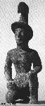 Bronze figur of a warrior, Saka Culture, Warring States period