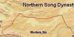Map Northern Song Dynasty 北宋圖